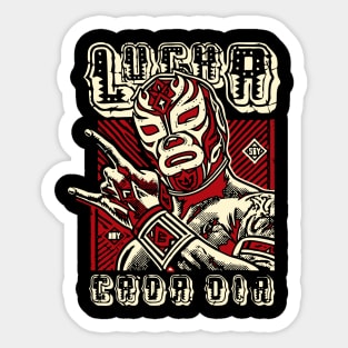 Warrior Mode Lucha Cada Día Sticker